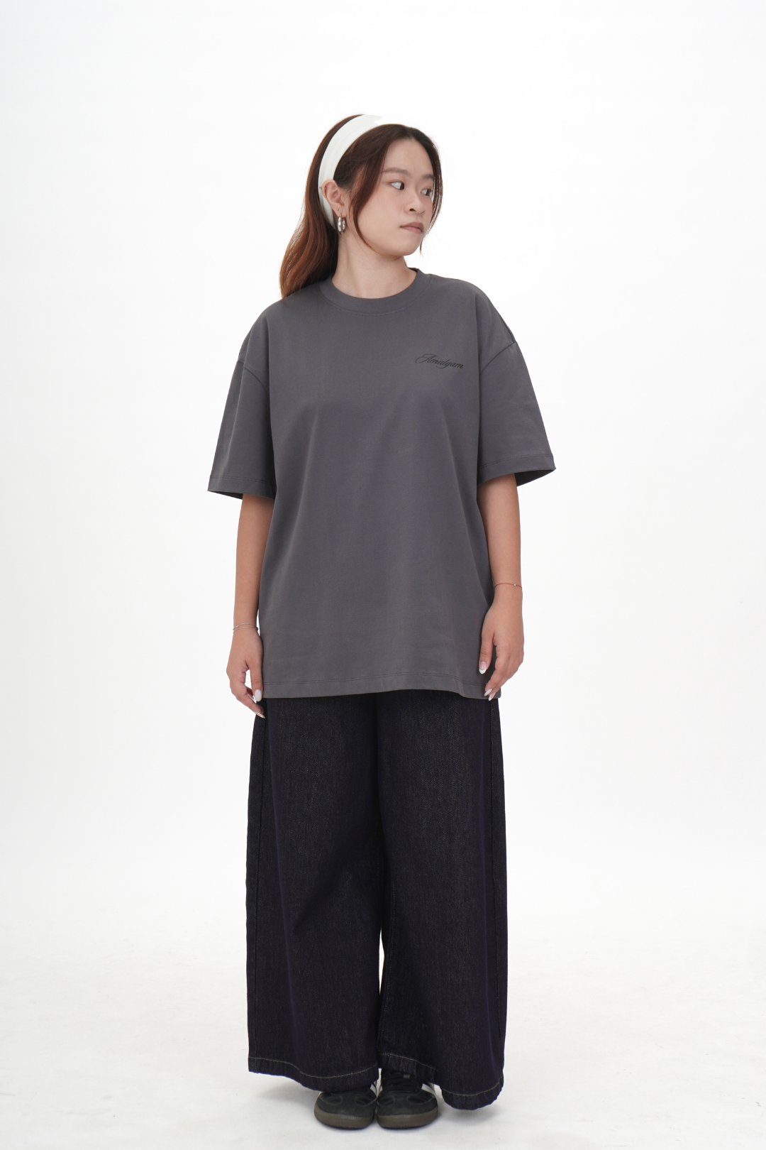 Charcoal Grey Overdrive Tee Amalgam Amalgam.store Singapore Brand