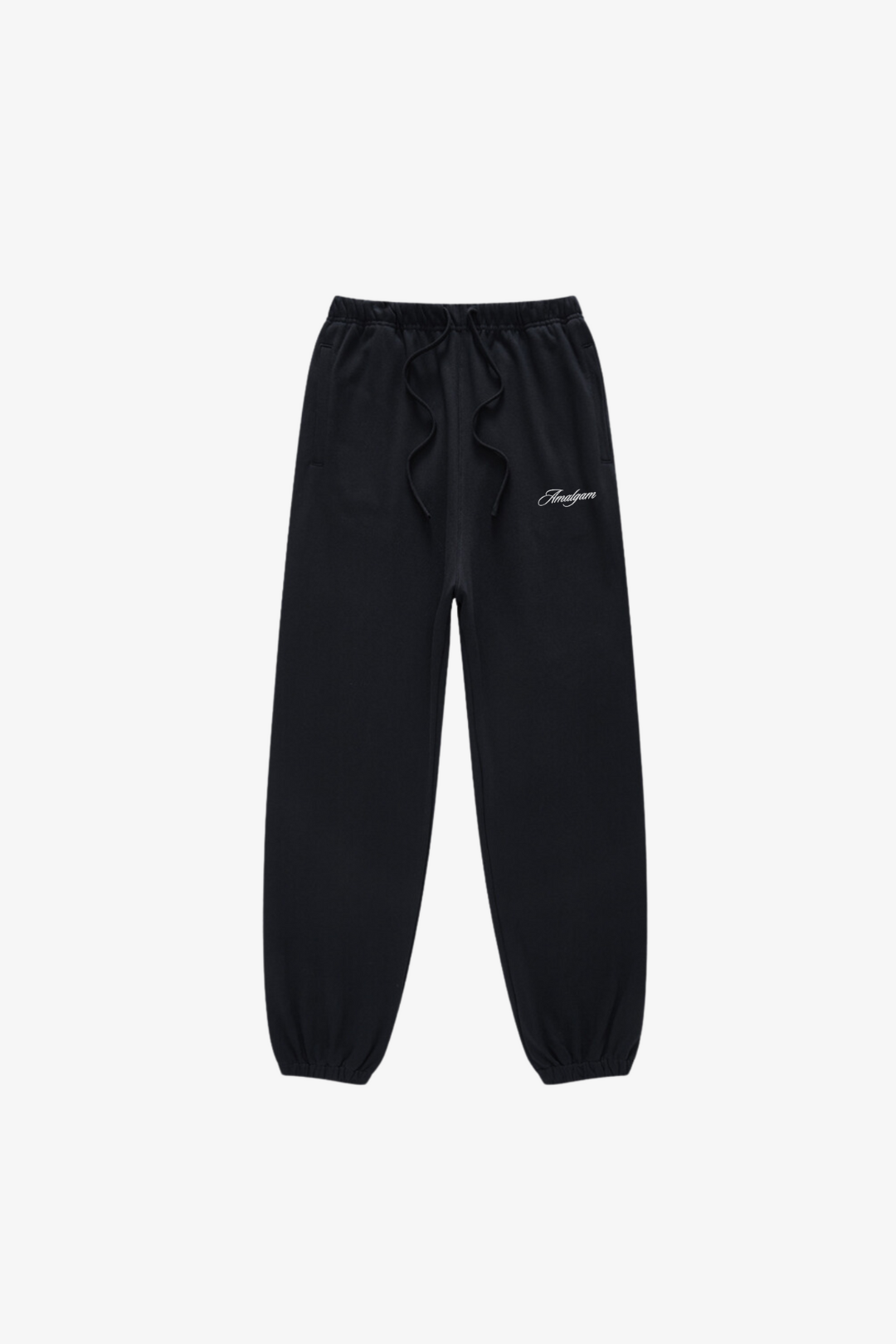 Amalgam Soft Black french terry sweat pants