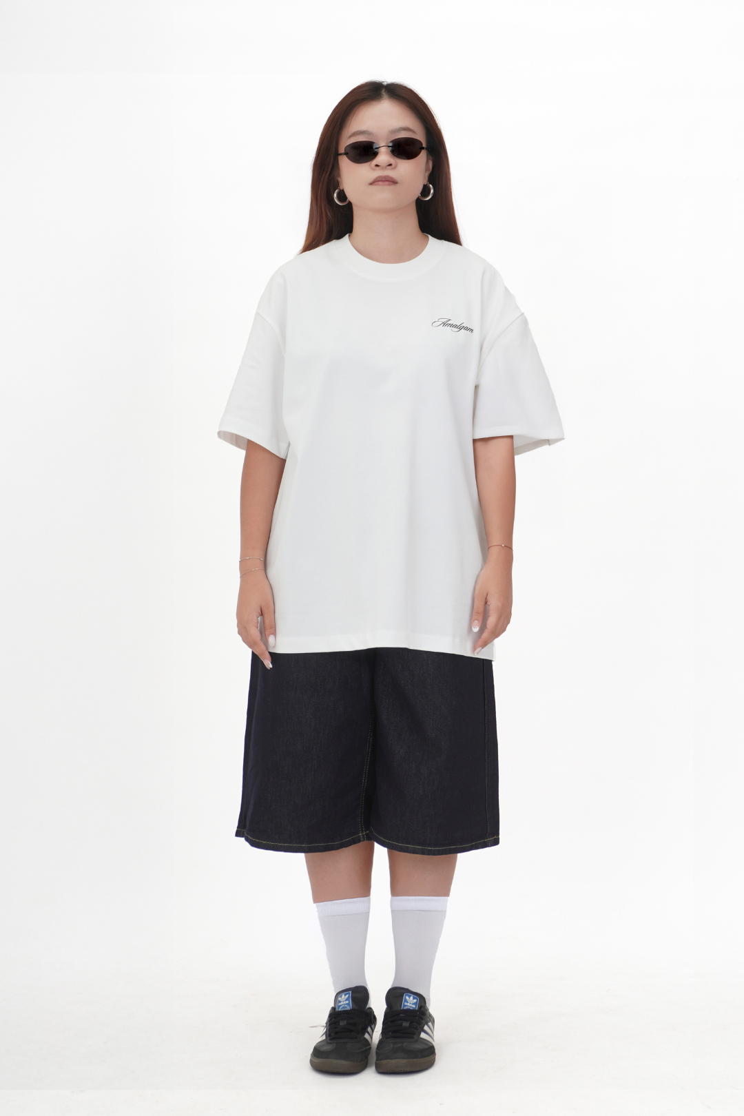 White Graphic Tee Cars Overdrive Tee Amalgam Amalgam.store Oversized