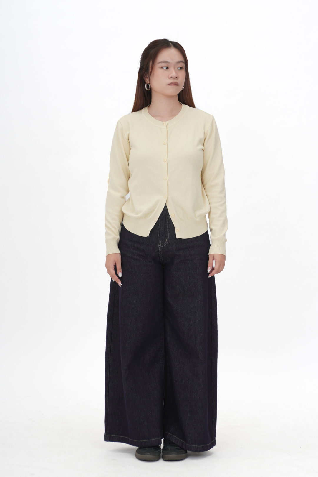 Butter Yellow Cardigan Amalgam Soft Knitted Amalgam.store SIngapore