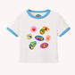 Fruit Tags Baby Tee