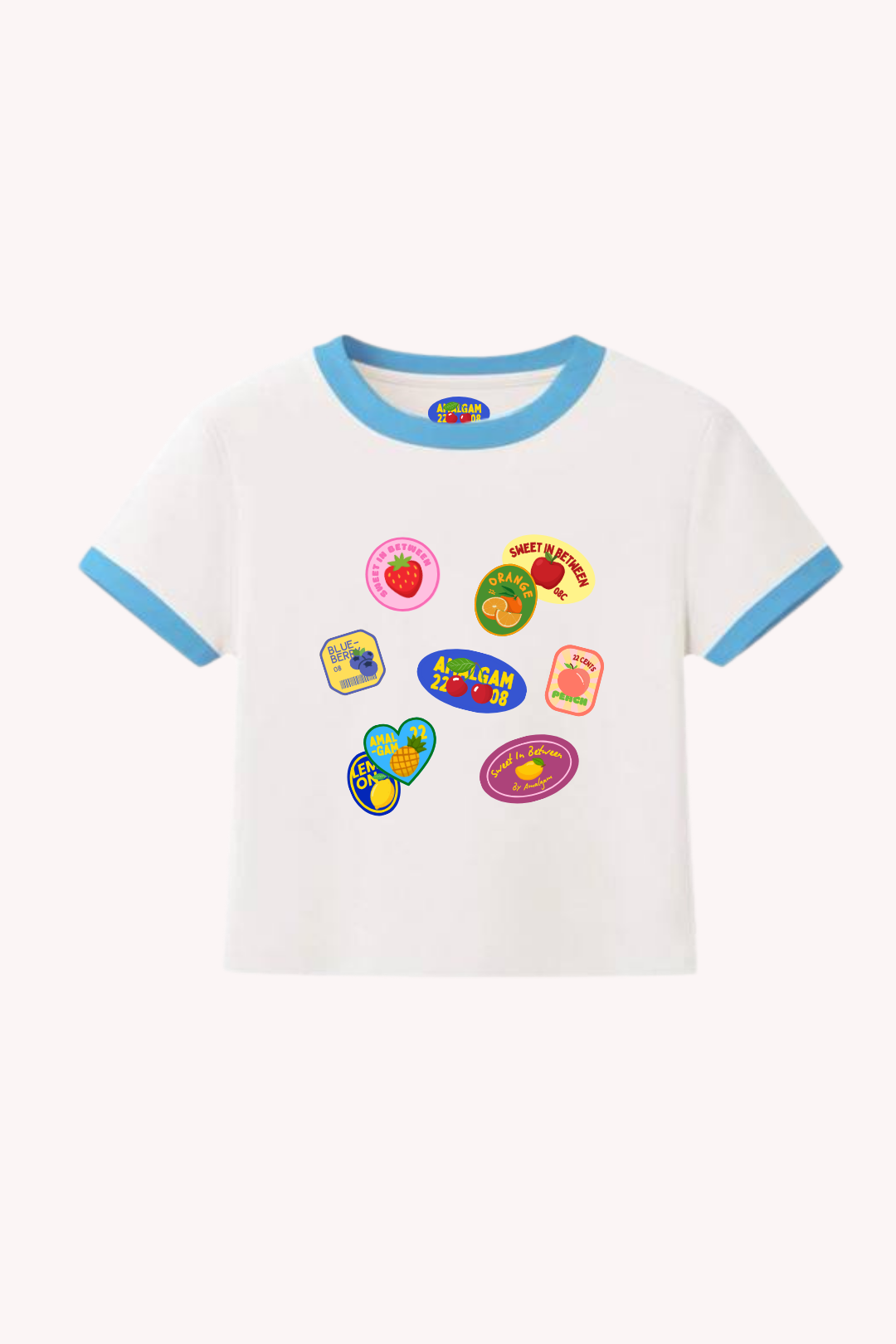 Fruit Tags Baby Tee