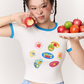 Fruit Tags Baby Tee