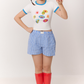 Fruit Tags Baby Tee