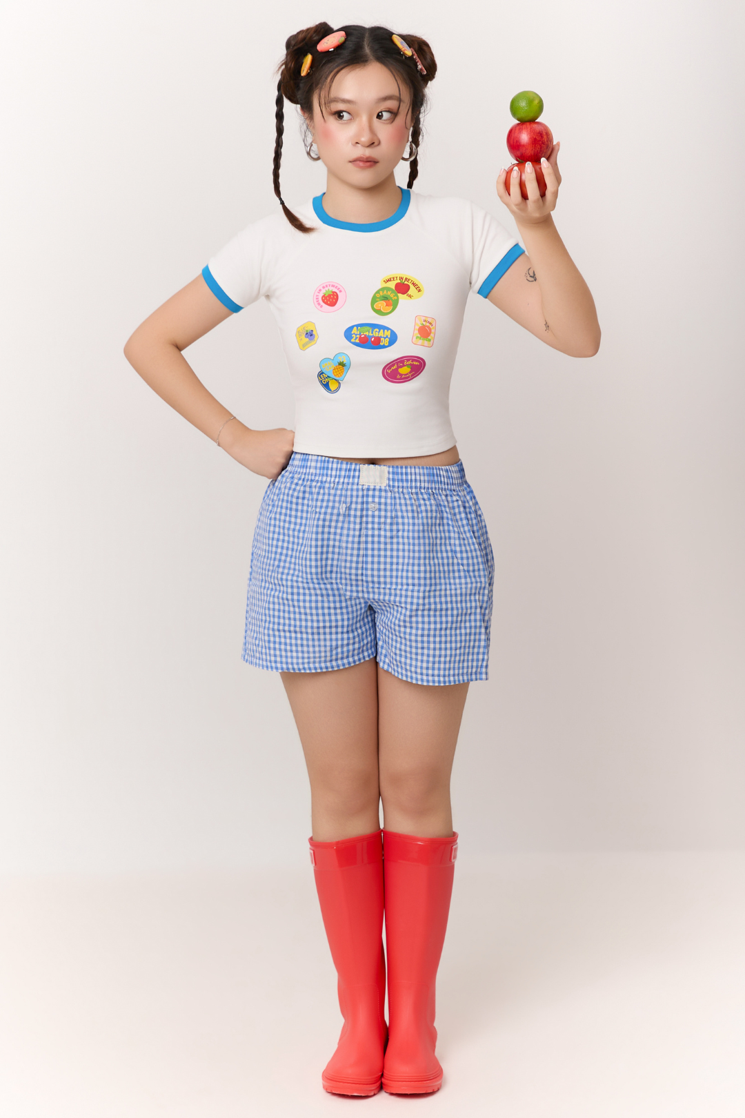 Fruit Tags Baby Tee