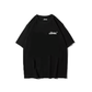 Amalgam Black Graphic Pancake Cotton Oversized T-shirt Casual Wear