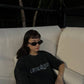 Amalgam Trendy Graphic Acid Wash Grey Tee 