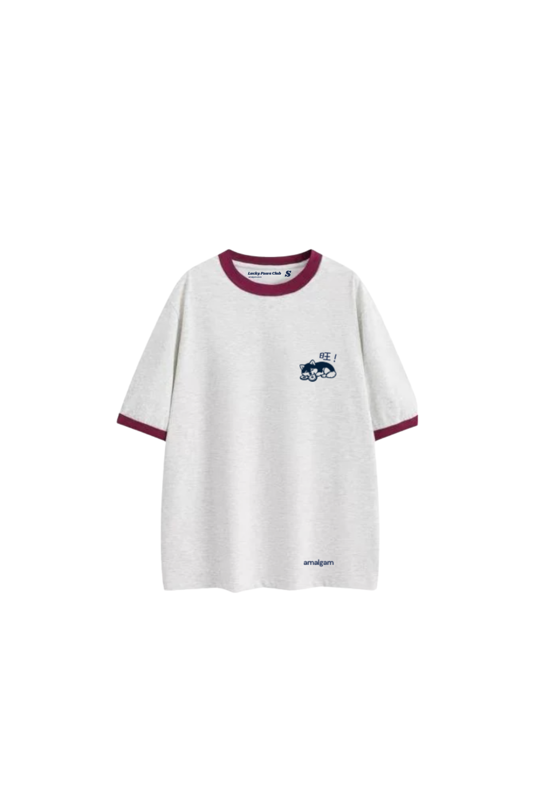 旺 Oversized Tee (Dog Design)