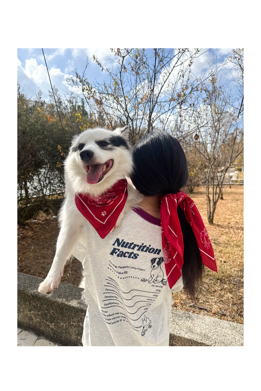 旺 Oversized Tee (Dog Design)