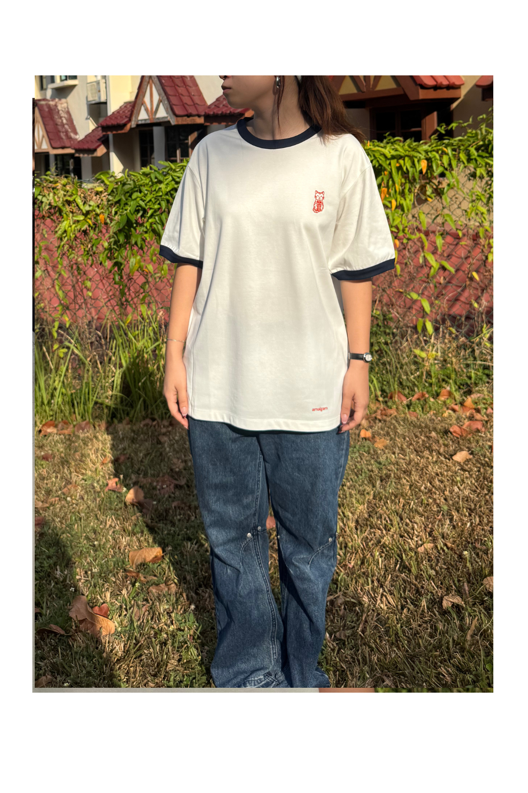 Cat Year Oversized Tee