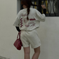 Amalgam Perfect OOTD Summer Sweat Shorts and Moodboard Shirt & Shorts