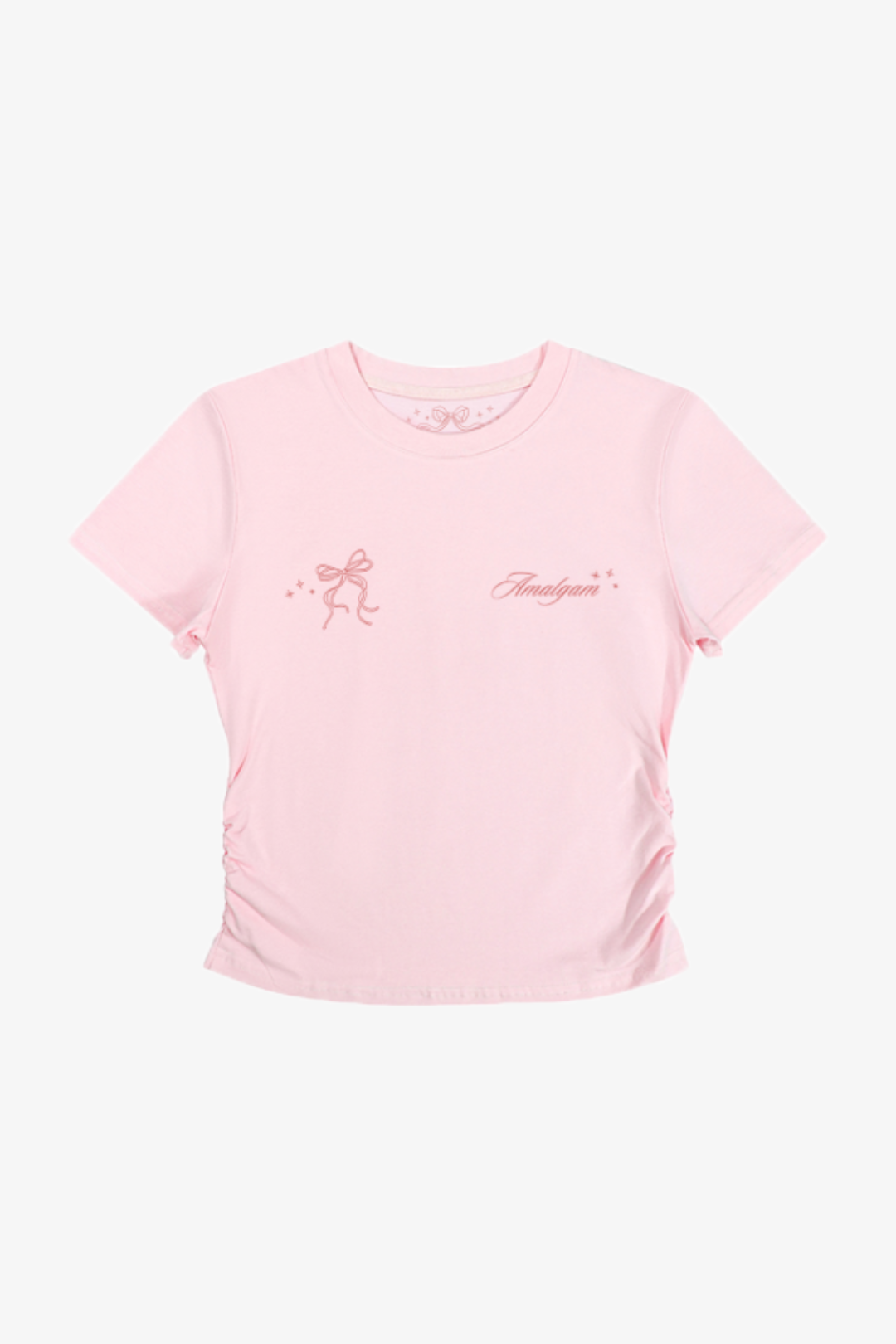 Amalgam Pink Jersey and Coquette theme Baby Tee 