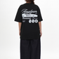 Black Graphic Tee Cars Overdrive Tee Amalgam Amalgam.store Oversized SIngapore brand