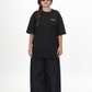 Person wearing a black oversized t-shirt and wide-leg pants on a white background
Black Graphic Tee Cars Overdrive Tee Amalgam Amalgam.store Oversized