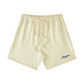 Amalgam Perfect OOTD Summer Sweat Shorts Pale Yellow and Blue Design