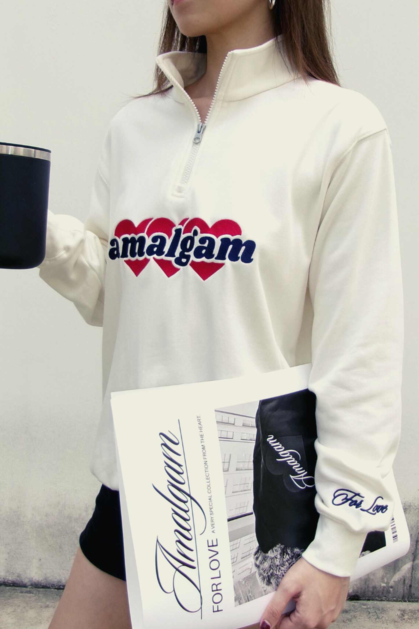 Amalgam Sweater - White