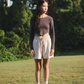 Amalgam charcoal grey bare back crop curve top with porcelain pink sweat shorts panelled for elevated comfort look pintrest casual look