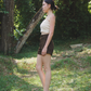 Curve Back Tube Top - Bisque