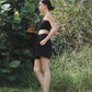 Toga Crop - Black