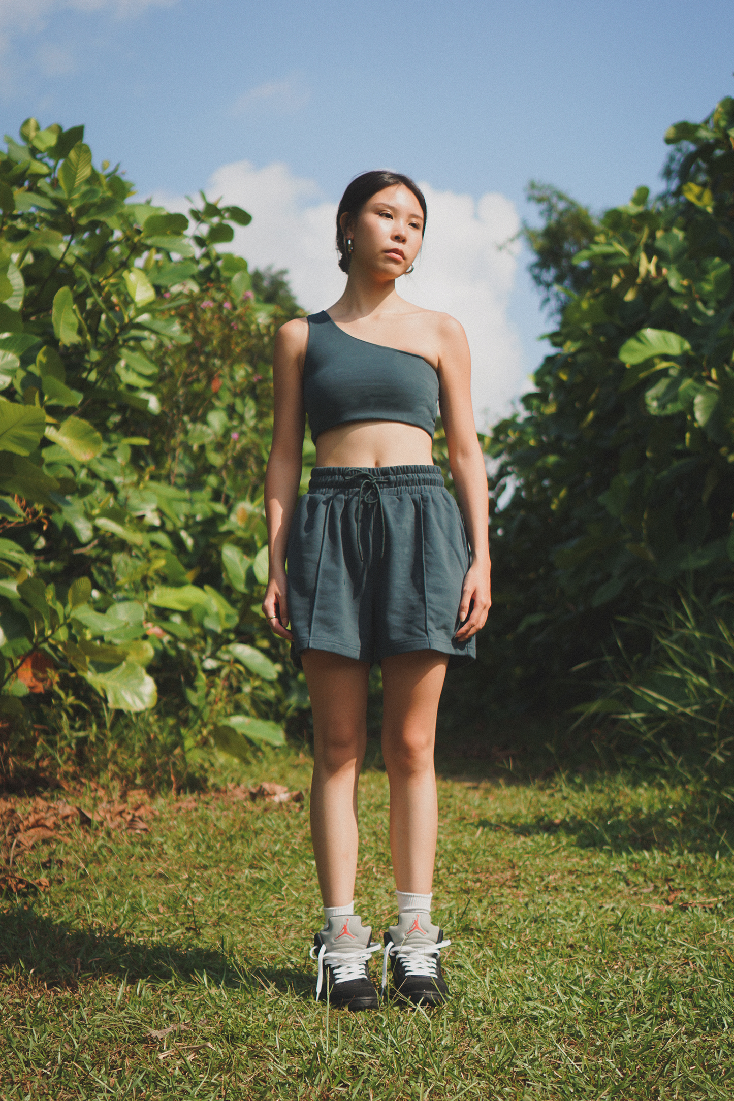 Toga Crop - Dark Teal