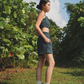Toga Crop - Dark Teal