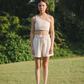 Toga Crop - Porcelain