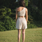 Toga Crop - Porcelain