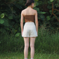 Curve Back Tube Top - Walnut